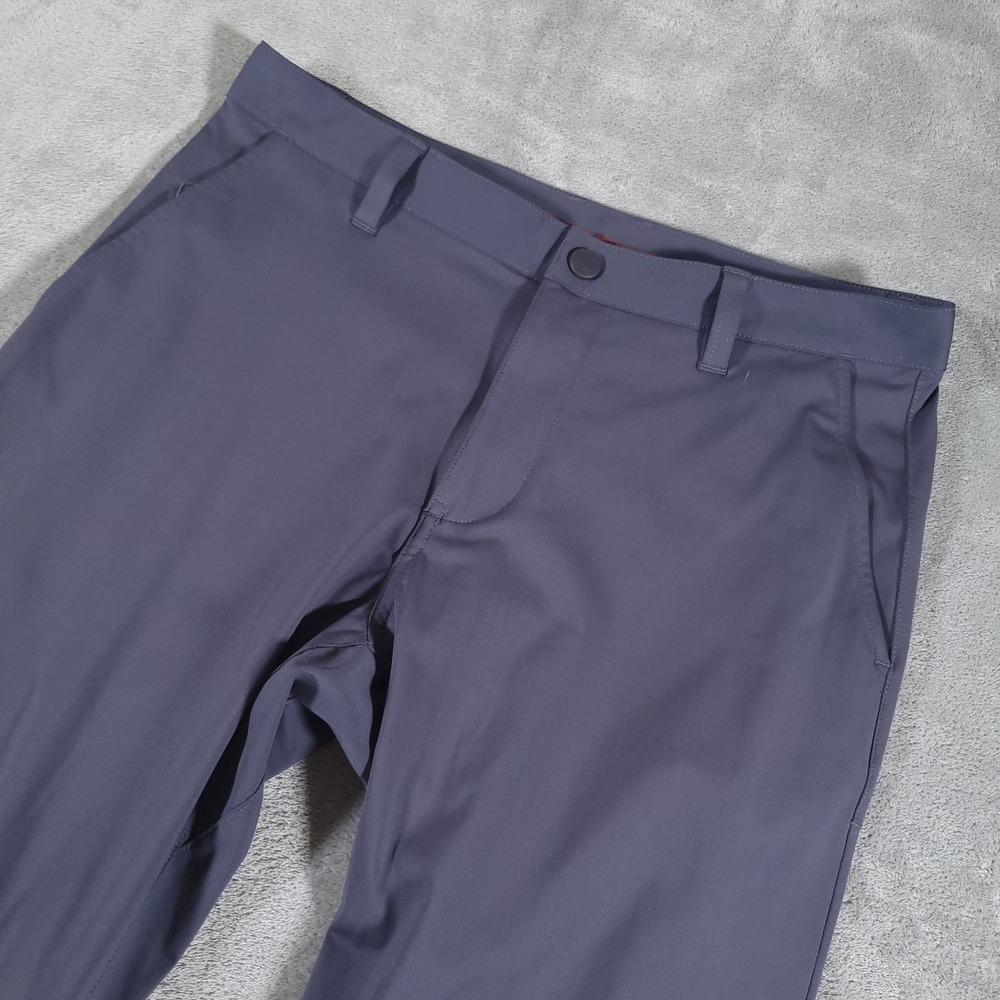 Rhone‎ Pants Mens 31x34 Gray Commuter Slim Performance Technical Chino Trouser